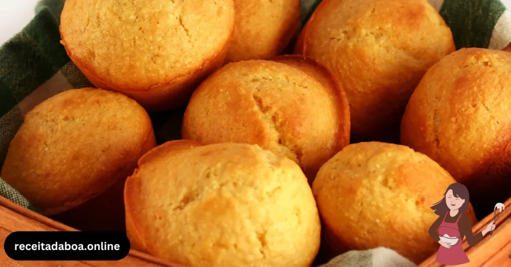 Pão de milho caseiro